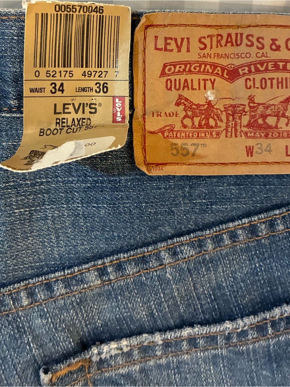 Levi's Men's Relaxed Boot Cut Jeans - Blue